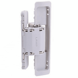 HES2S 3-Way Adjustable Concealed 125° Opening Hinge (Frame-Surface Mount), Light Grey Alt 3 - Image