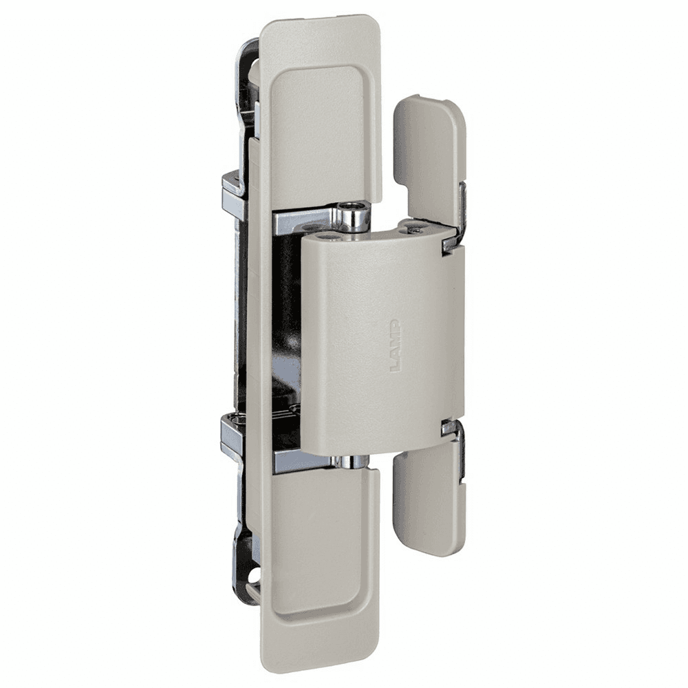 HES2S 3-Way Adjustable Concealed 110° Opening Hinge (Frame-Surface Mount), Warm Grey Main - Image