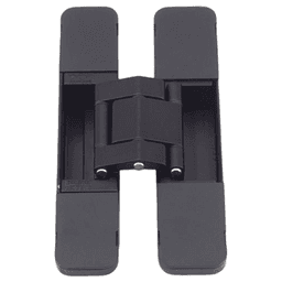 HES3D-120 3-Way Adjustable Concealed Hinge, Black Alt 1 - Image