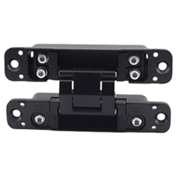 HES3D-120 3-Way Adjustable Concealed Hinge, Black Alt 11 - Image