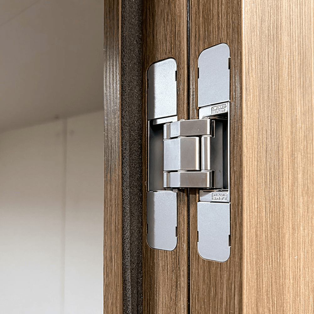 HES3D-120 3-Way Adjustable Concealed Hinge, Black Alt 16 - Image