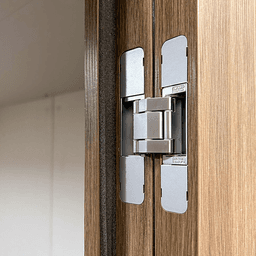 HES3D-120 3-Way Adjustable Concealed Hinge, Black Alt 16 - Image