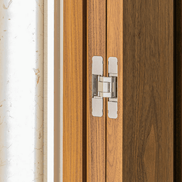 HES3D-120 3-Way Adjustable Concealed Hinge, Black Alt 20 - Image