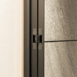 HES3D-120 3-Way Adjustable Concealed Hinge, Black Alt 22 - Image