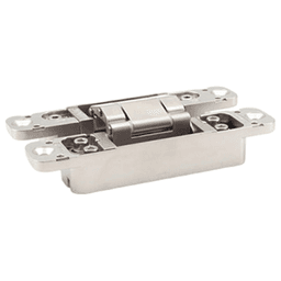 HES3D-120 3-Way Adjustable Concealed Hinge, Dull Nickel Alt 11 - Image