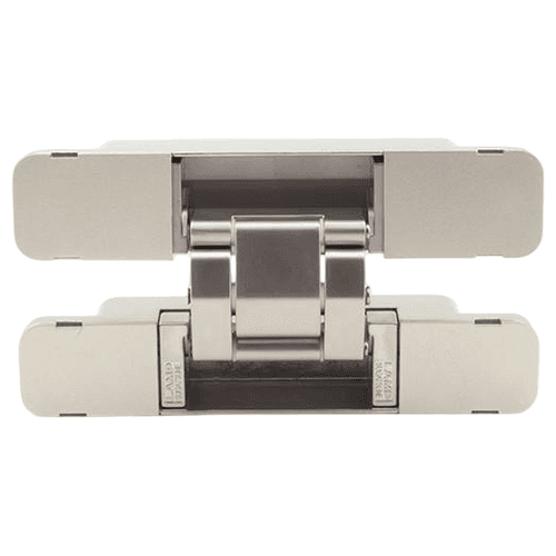 HES3D-120 3-Way Adjustable Concealed Hinge, Dull Nickel Alt 4 - Image