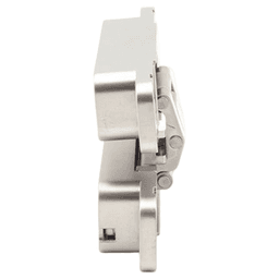 HES3D-120 3-Way Adjustable Concealed Hinge, Dull Nickel Alt 5 - Image