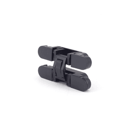 HES3D 3&#45;Way Adjustable Concealed Hinge, Black - Main Image