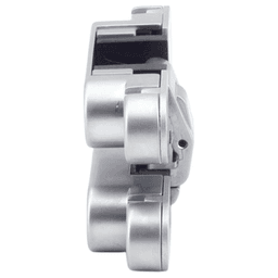 HES3D-70 3-Way Adjustable Concealed Hinge, Dull Chrome Alt 2 - Image
