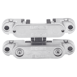 HES3D-70 3-Way Adjustable Concealed Hinge, Dull Chrome Alt 4 - Image