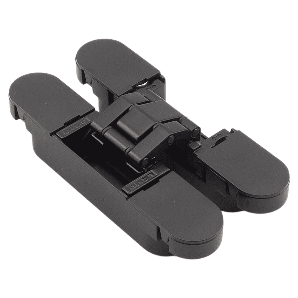 HES3D-90 3-Way Adjustable Concealed Hinge, Black Alt 1 - Image