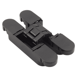 HES3D-90 3-Way Adjustable Concealed Hinge, Black Alt 1 - Image