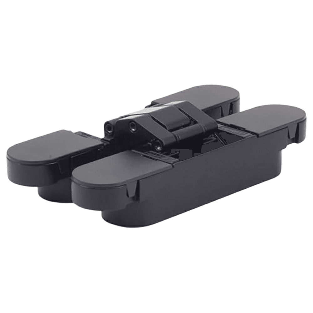 HES3D-90 3-Way Adjustable Concealed Hinge, Black Alt 2 - Image