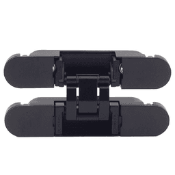 HES3D-90 3-Way Adjustable Concealed Hinge, Black Alt 3 - Image
