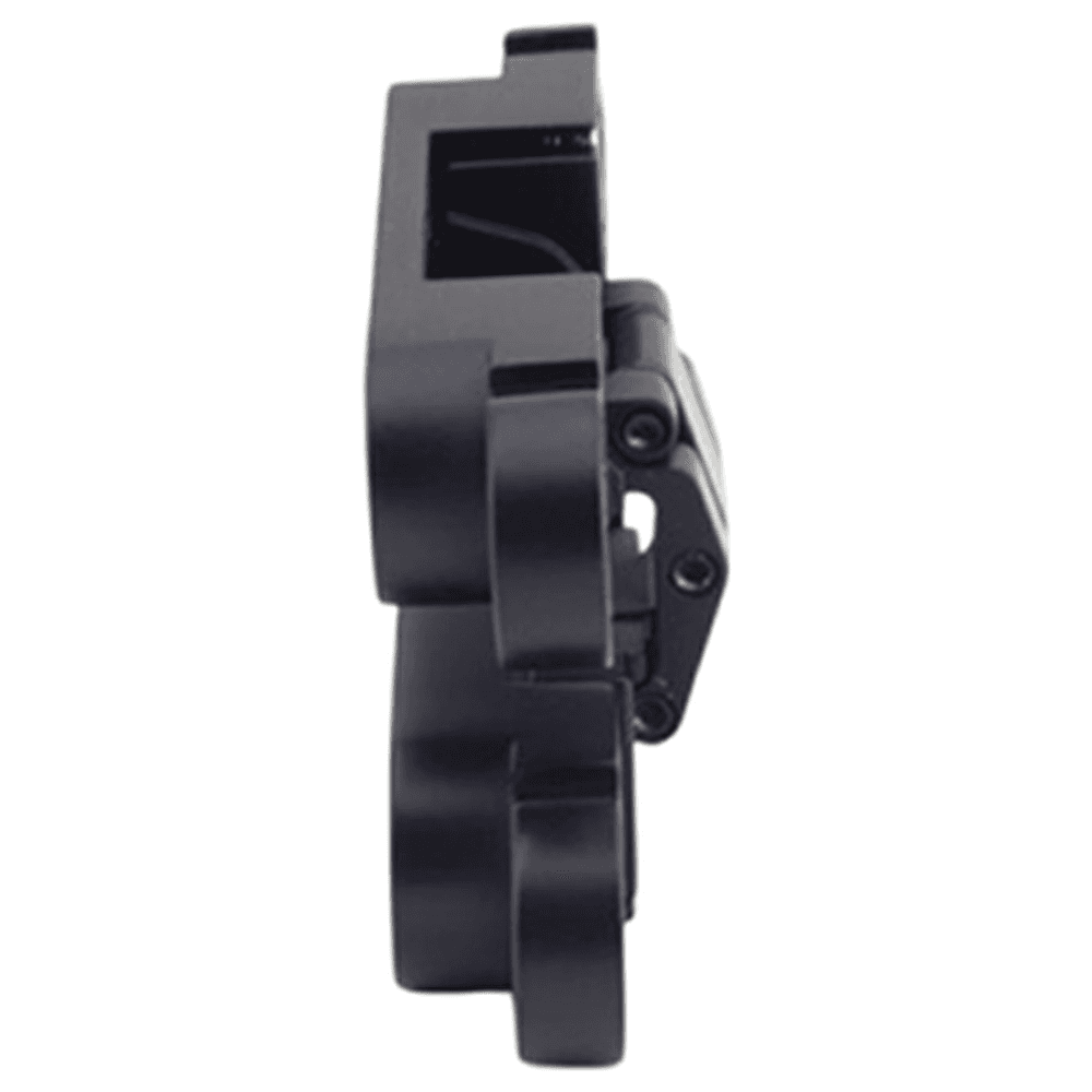 HES3D-90 3-Way Adjustable Concealed Hinge, Black Alt 4 - Image