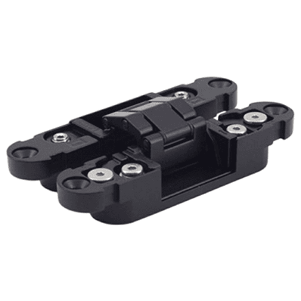 HES3D-90 3-Way Adjustable Concealed Hinge, Black Alt 9 - Image