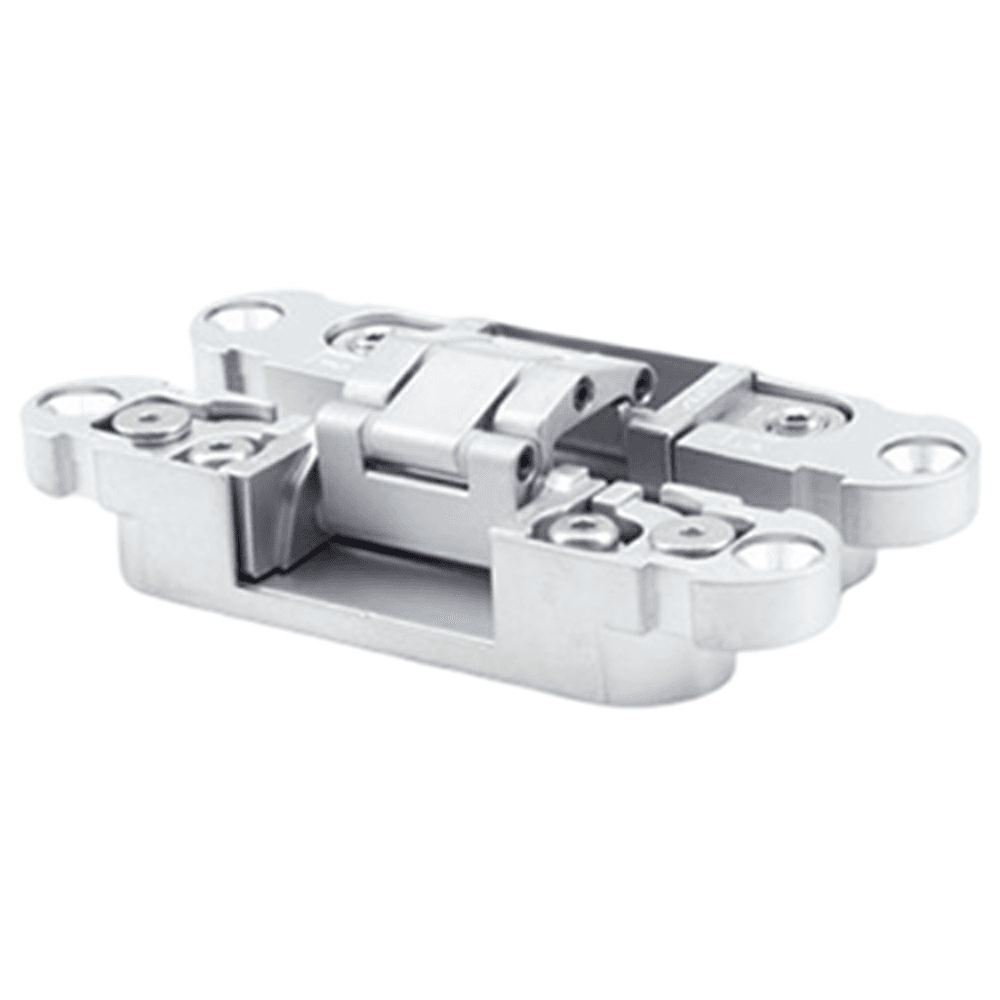 HES3D-90 3-Way Adjustable Concealed Hinge, Dull Chrome Alt 7 - Image