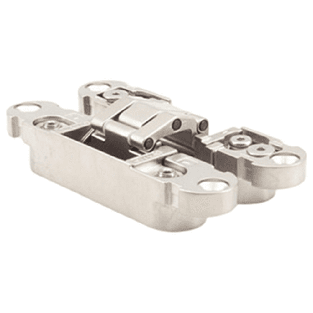 HES3D-90 3-Way Adjustable Concealed Hinge, Dull Nickel Alt 7 - Image