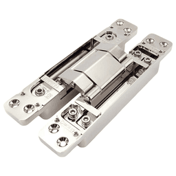 HES3D-E190 3-Way Adjustable Concealed Hinge with UL Rated, Polished Nickel Alt 5 - Image
