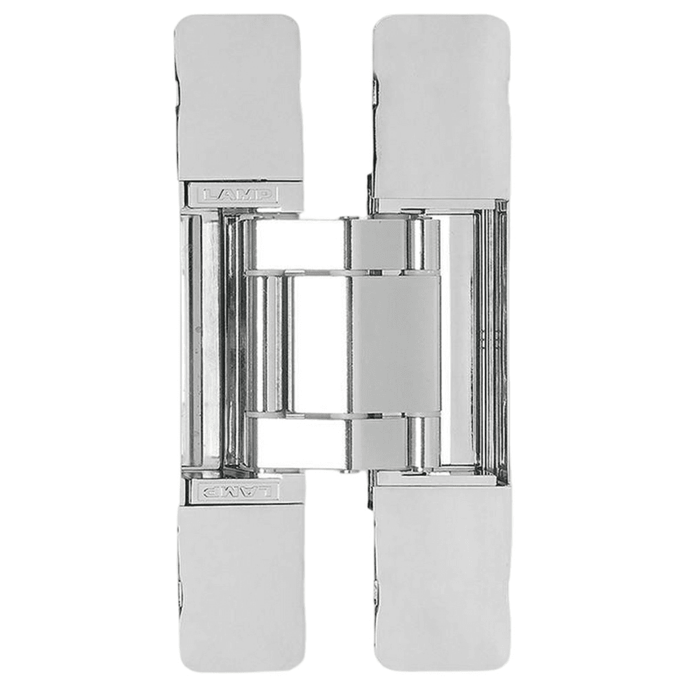 HES3D-E190 3-Way Adjustable Concealed Hinge with UL Rated, Polished Nickel Main - Image