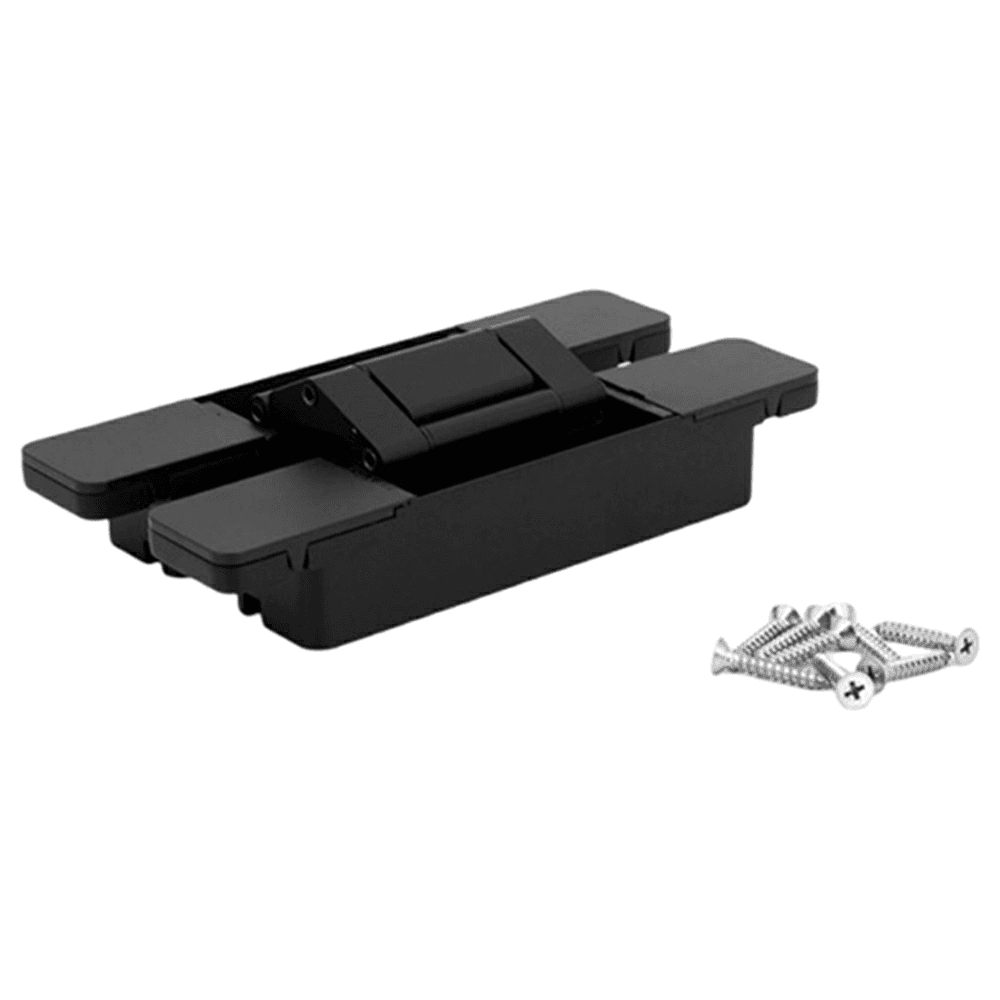 HES3D-W190 3-Way Adjustable Concealed Hinge for Cladded Doors with UL Rated, Black Alt 2 - Image