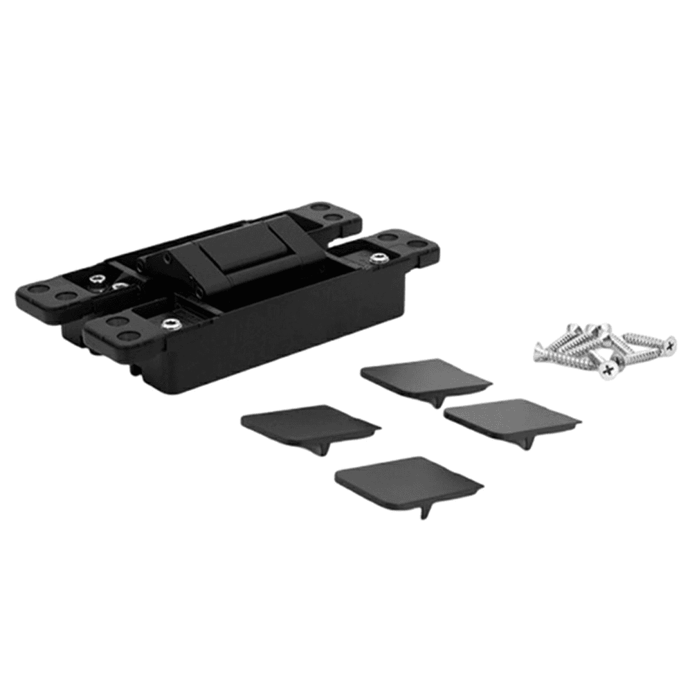 HES3D-W190 3-Way Adjustable Concealed Hinge for Cladded Doors with UL Rated, Black Alt 6 - Image
