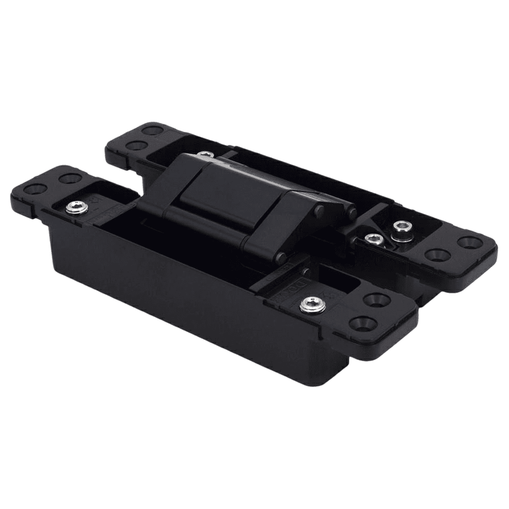 HES3D-W190 3-Way Adjustable Concealed Hinge for Cladded Doors with UL Rated, Black Alt 8 - Image