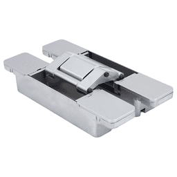 HES3D-W190 3-Way Adjustable Concealed Hinge for Cladded Doors with UL Rated, Dull Chrome Alt 1 - Image