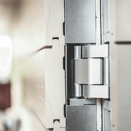 HES3D-W190 3-Way Adjustable Concealed Hinge for Cladded Doors with UL Rated, Dull Chrome Alt 11 - Image