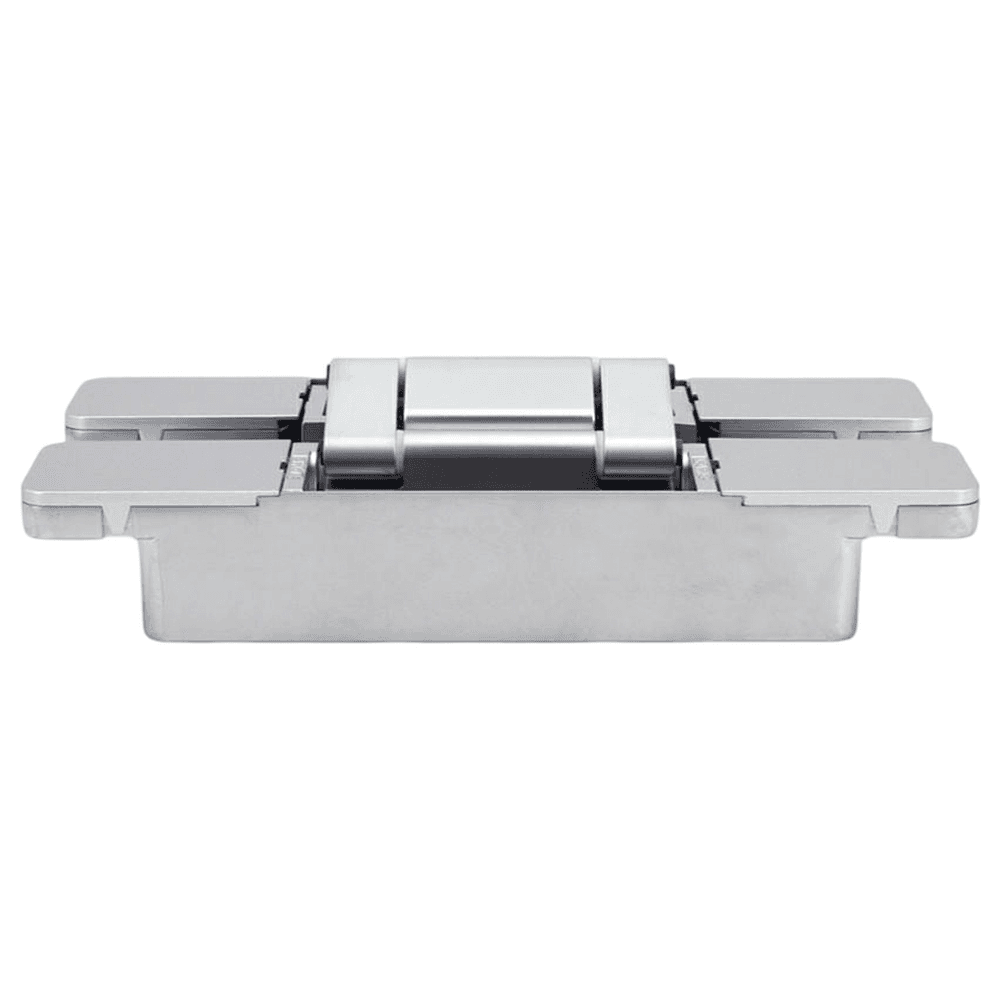 HES3D-W190 3-Way Adjustable Concealed Hinge for Cladded Doors with UL Rated, Dull Chrome Alt 2 - Image