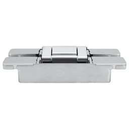 HES3D-W190 3-Way Adjustable Concealed Hinge for Cladded Doors with UL Rated, Dull Chrome Alt 2 - Image