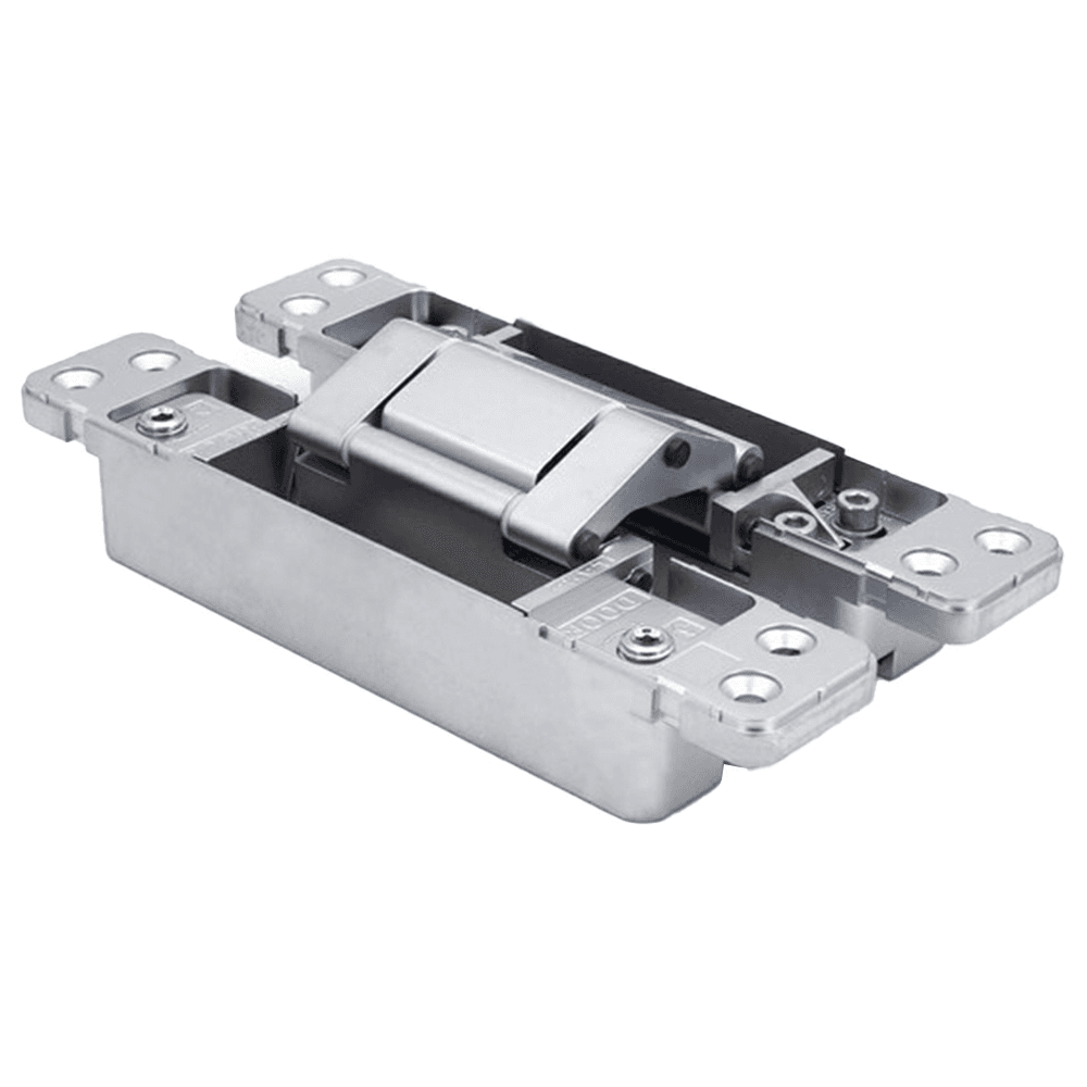 HES3D-W190 3-Way Adjustable Concealed Hinge for Cladded Doors with UL Rated, Dull Chrome Alt 4 - Image