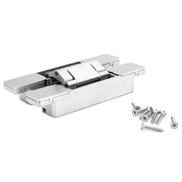 HES3D-W190 3-Way Adjustable Concealed Hinge for Cladded Doors with UL Rated, Dull Chrome Alt 5 - Image