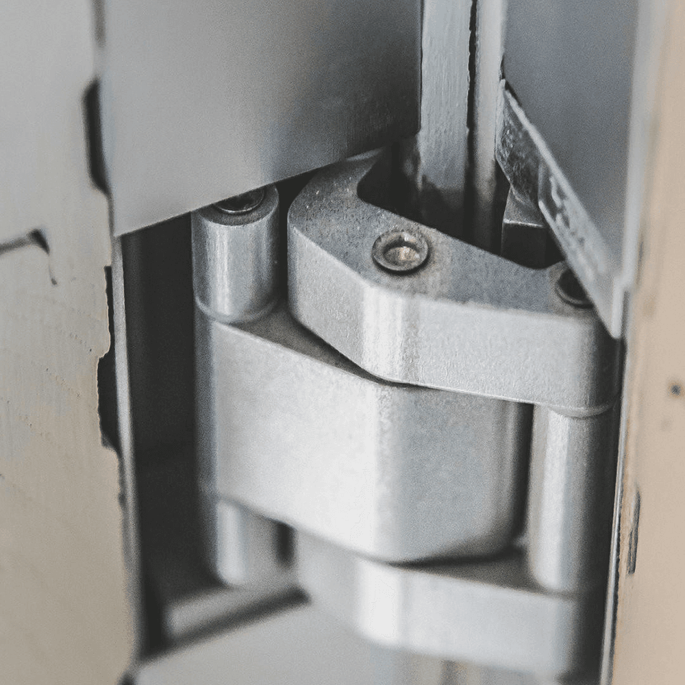 HES3D-W190 3-Way Adjustable Concealed Hinge for Cladded Doors with UL Rated, Dull Nickel Alt 13 - Image