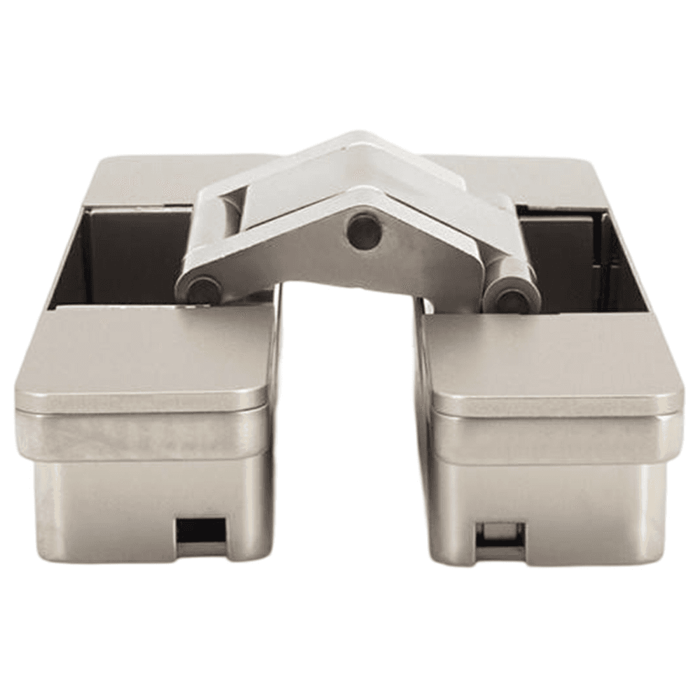 HES3D-W190 3-Way Adjustable Concealed Hinge for Cladded Doors with UL Rated, Dull Nickel Alt 2 - Image