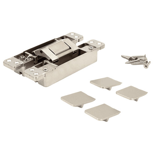 HES3D-W190 3-Way Adjustable Concealed Hinge for Cladded Doors with UL Rated, Dull Nickel Alt 4 - Image