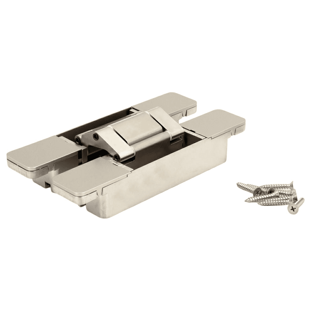 HES3D-W190 3-Way Adjustable Concealed Hinge for Cladded Doors with UL Rated, Dull Nickel Alt 5 - Image