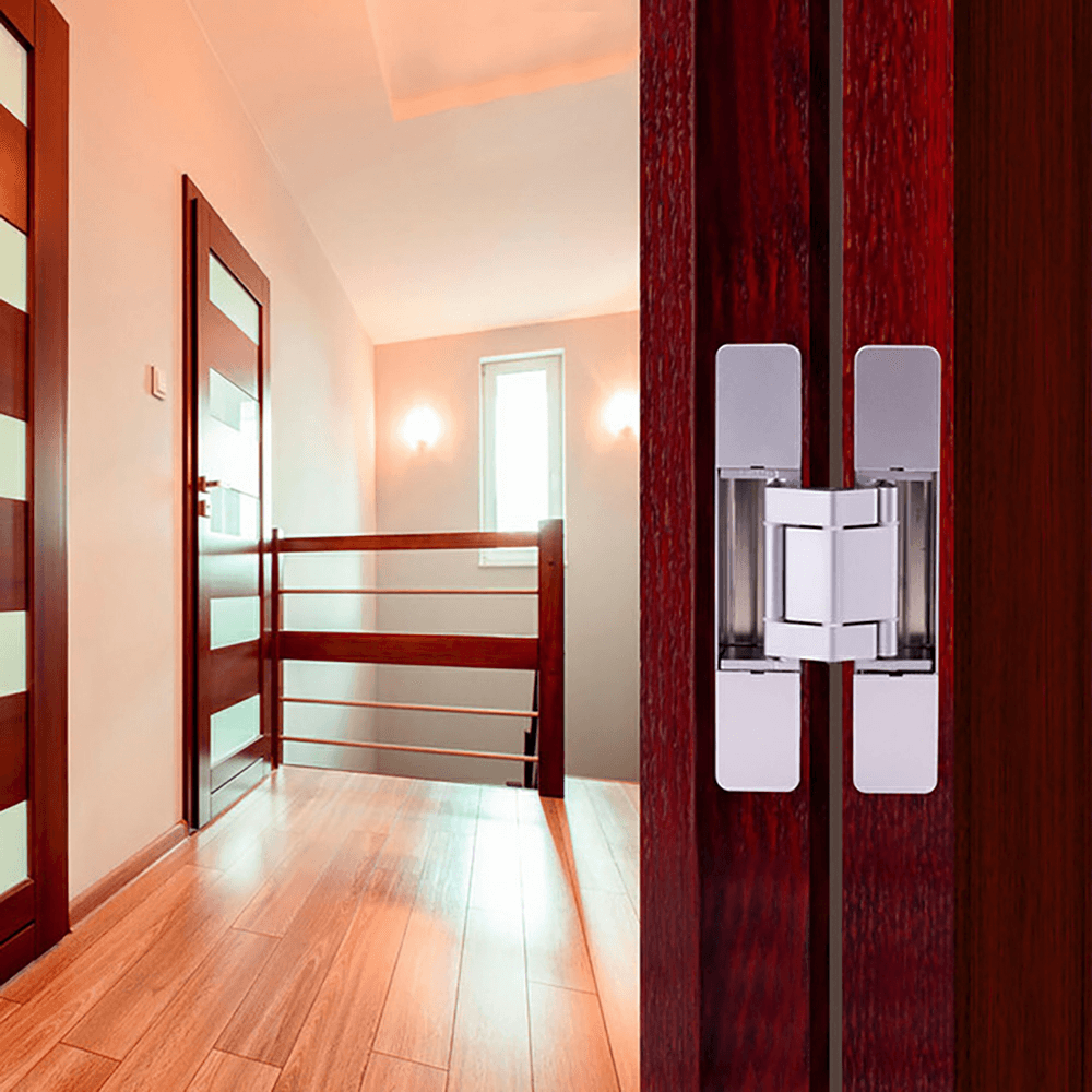 HES3D-W190 3-Way Adjustable Concealed Hinge for Cladded Doors with UL Rated, Dull Nickel Alt 8 - Image