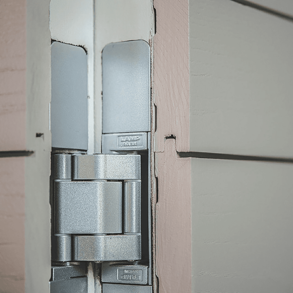 HES3D-W190 3-Way Adjustable Concealed Hinge for Cladded Doors with UL Rated, Dull Nickel Alt 9 - Image