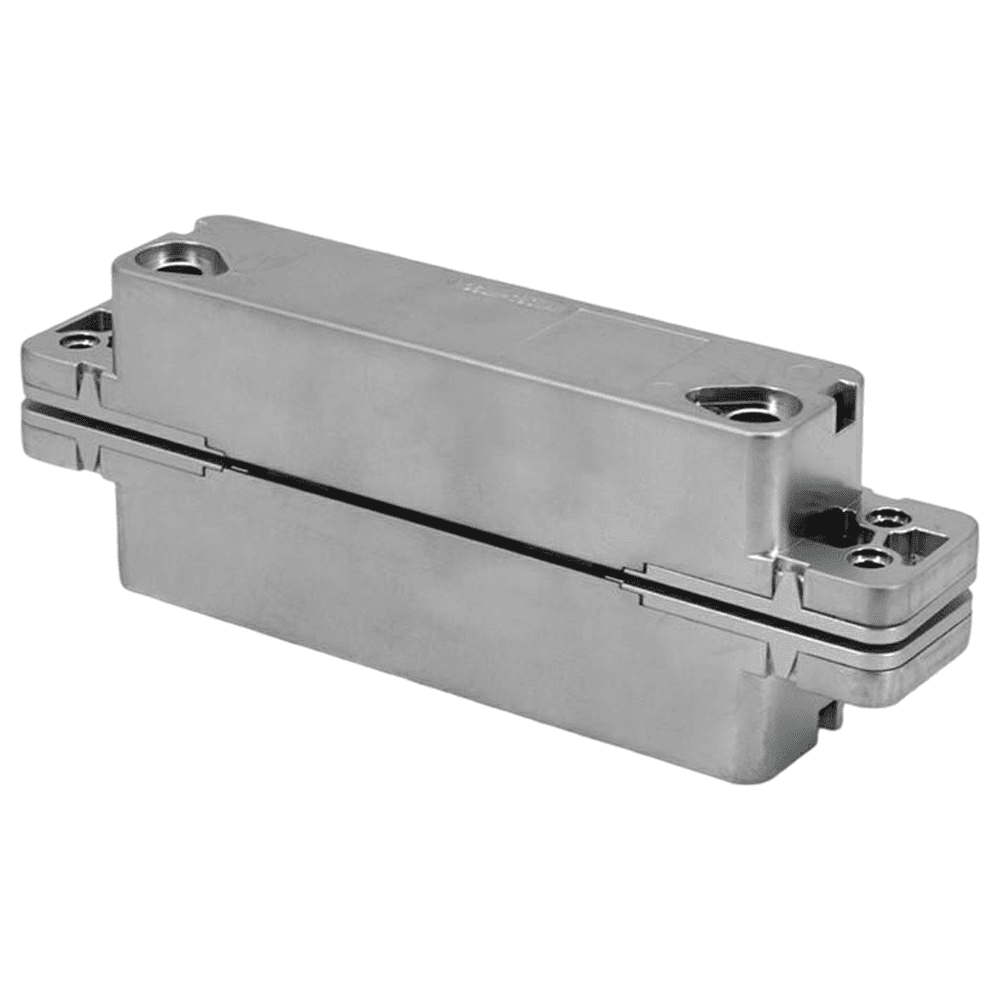 HES3D 3-Way Adjustable Concealed Hinge, Polished Nickel Alt 4 - Image