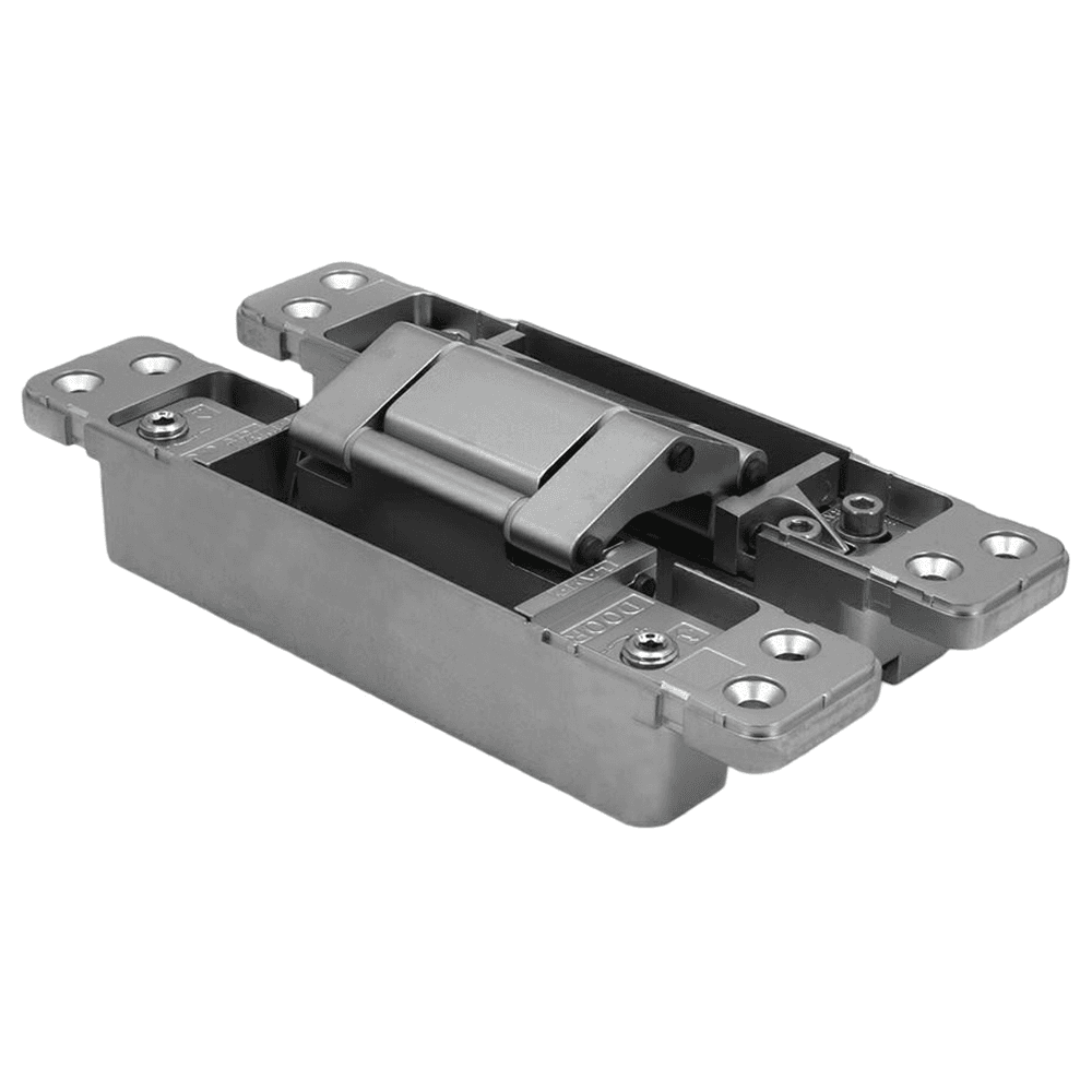 HES3D 3-Way Adjustable Concealed Hinge, Polished Nickel Alt 6 - Image