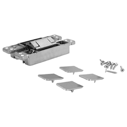 HES3D 3-Way Adjustable Concealed Hinge, Polished Nickel Alt 7 - Image