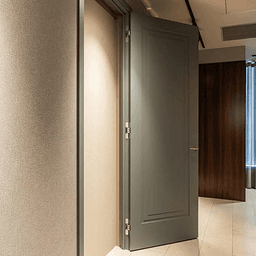 HES3D-E160 3-Way Adjustable Concealed Hinge, Black Alt 12 - Image