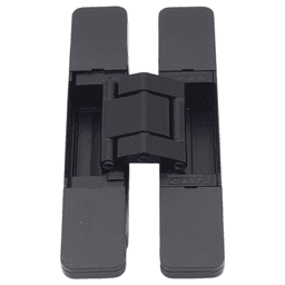 HES3D-E160 3-Way Adjustable Concealed Hinge, Black Alt 3 - Image