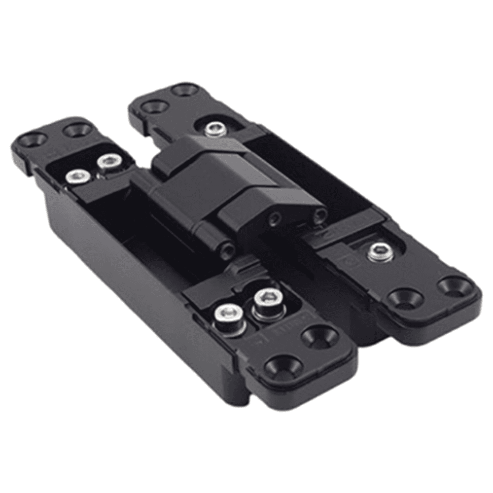 HES3D-E160 3-Way Adjustable Concealed Hinge, Black Alt 4 - Image