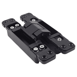 HES3D-E160 3-Way Adjustable Concealed Hinge, Black Alt 4 - Image