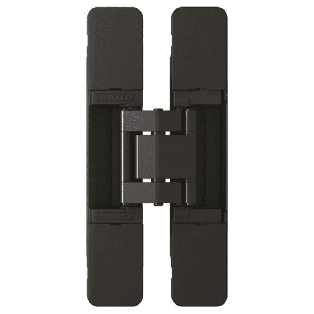 HES3D-E160 3-Way Adjustable Concealed Hinge, Black Main - Image