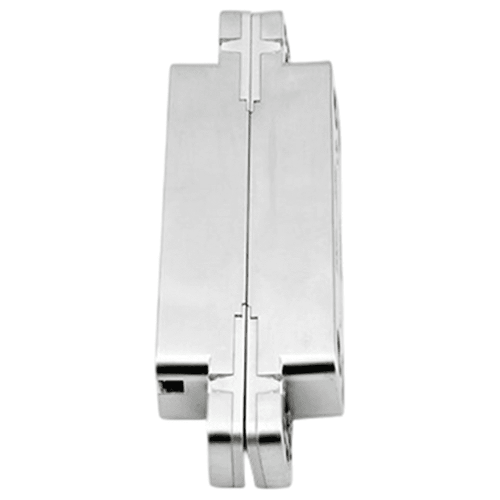 HES3D-E160 3-Way Adjustable Concealed Hinge, Dull Chrome Alt 4 - Image