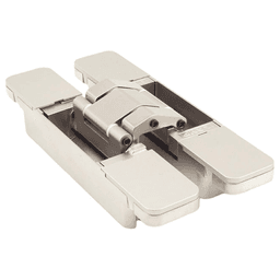 HES3D-E160 3-Way Adjustable Concealed Hinge, Dull Nickel Alt 2 - Image