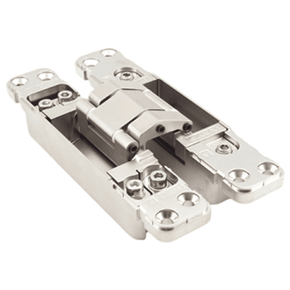 HES3D-E160 3-Way Adjustable Concealed Hinge, Dull Nickel Alt 4 - Image